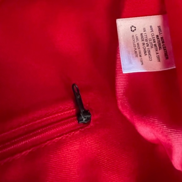 Limited Edition "HUNTER for Target" Black Backpack w/ Red Interior! A few flaws - Picture 7 of 14